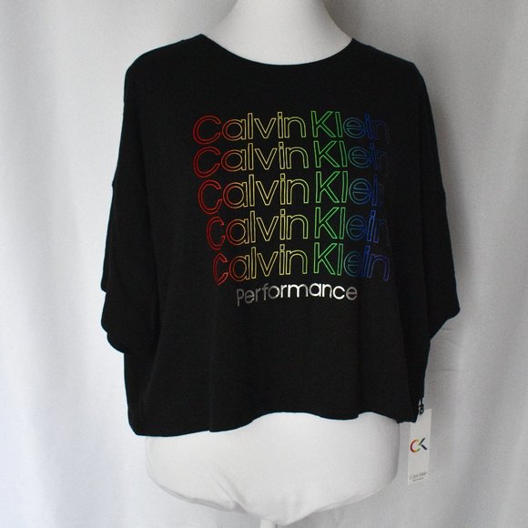 Calvin Klein Performance Crop Top - Picture 2 of 9